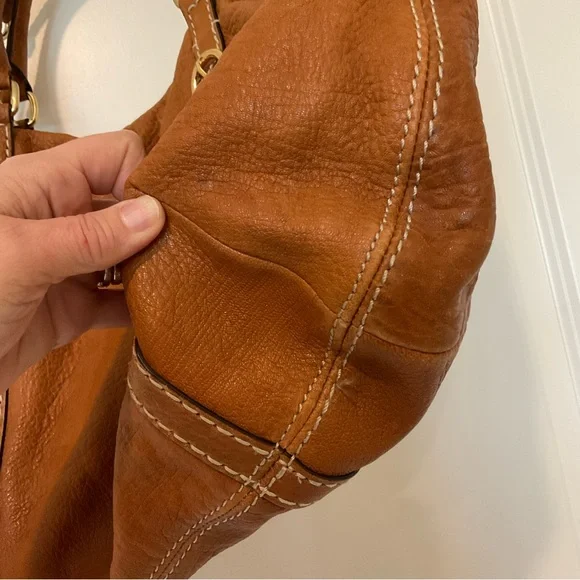 Antonio Melani Bag large genuine leather hobo satchel shoulder bag - Picture 11 of 12